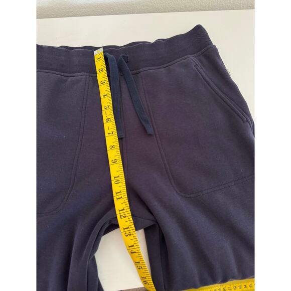 Ugg Mens Hank Sweatpants Fleece Lined Navy Comfort Warm Cozy Pants size Medium - Picture 7 of 8